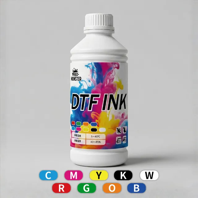 DTF MONSTER INK (CMYKW/RGOB)
