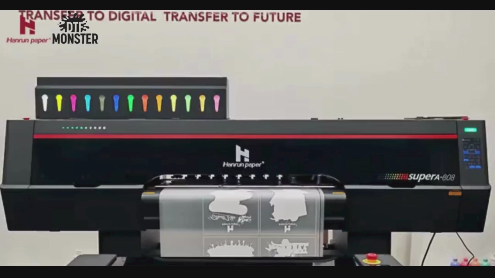 動画を読み込む: Super A-808 DTFプリンター